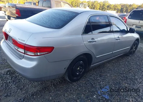 2003 Honda Accord 2.4 Ex from USA, damaged, VIN 1HGCM56663A049116